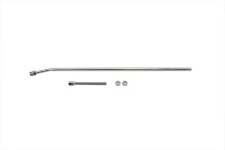CHROME BRAKE CABLE TUBE & ADJUSTER KIT